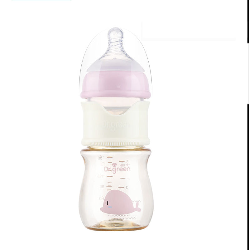 Glass Baby Bottle with Portable Heater