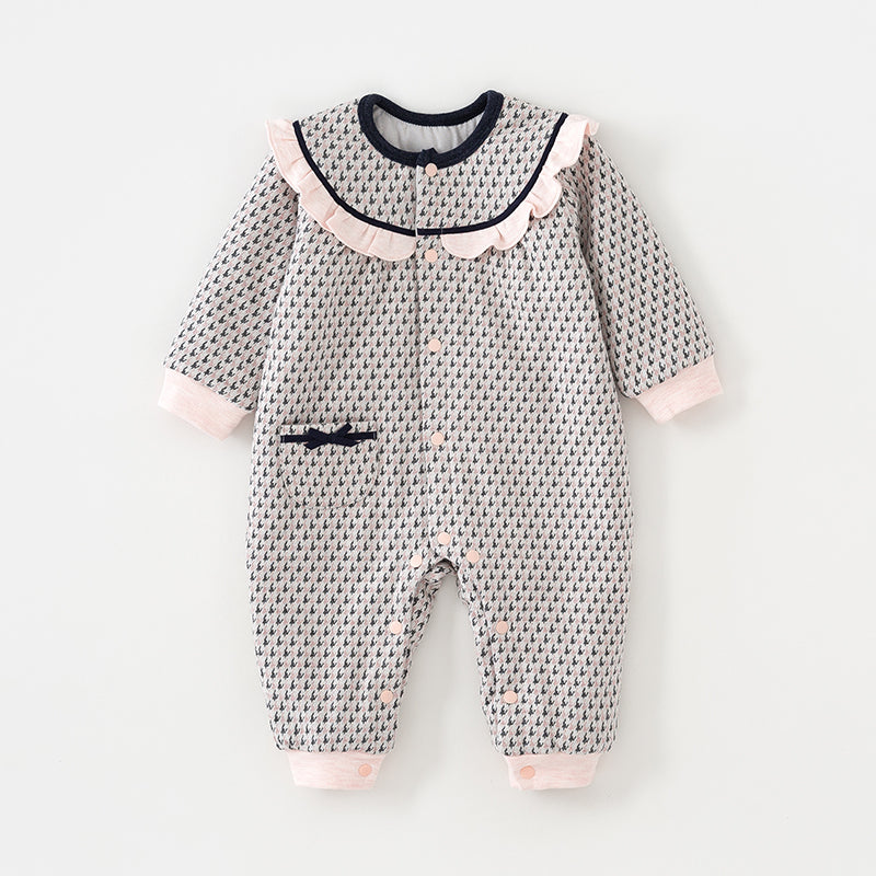 Frilly Cotton Jumpsuit
