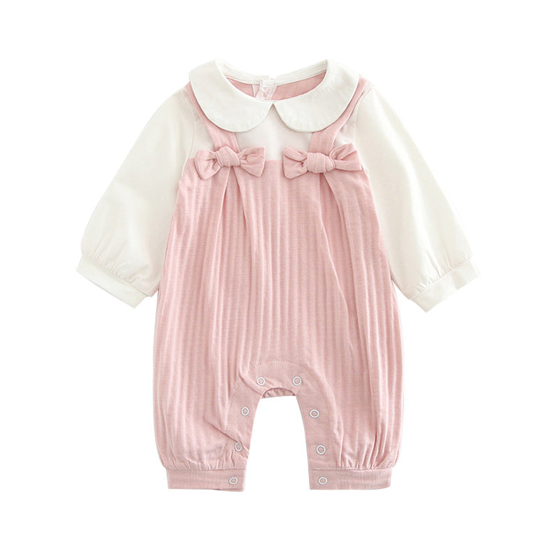 Pink Bow jumpsuit