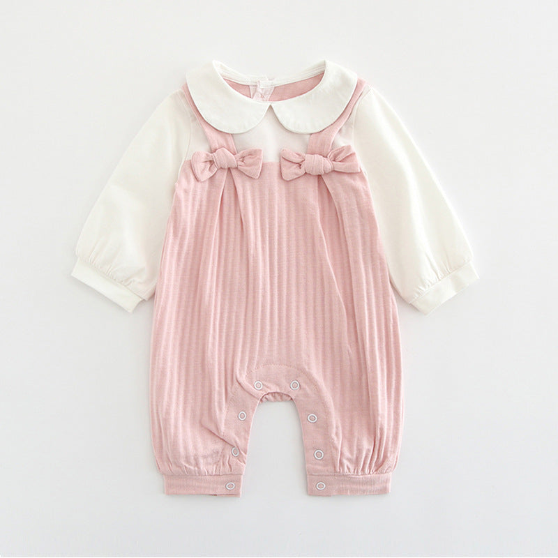 Pink Bow jumpsuit