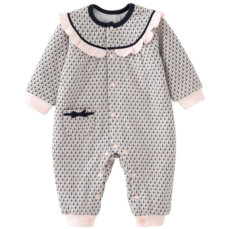 Frilly Cotton Jumpsuit