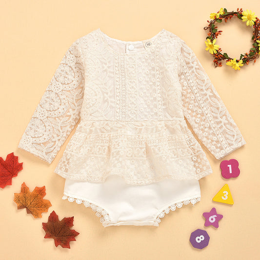 Lace baby jumpsuit Sleeve or Sleeveless