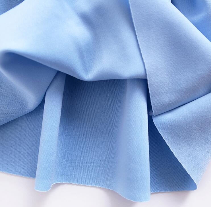 Frilled Dress with Bow