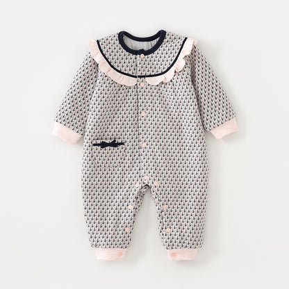 Frilly Cotton Jumpsuit
