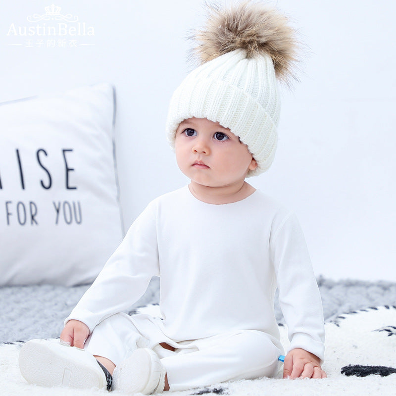 Baby Pyjamas Plain Polyester