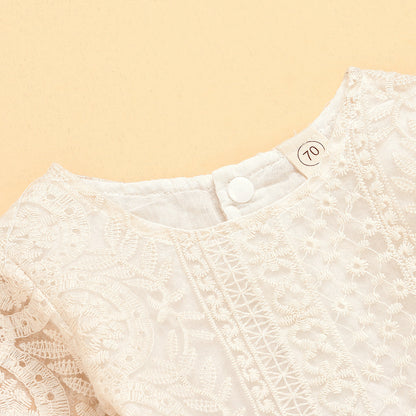 Lace baby jumpsuit Sleeve or Sleeveless