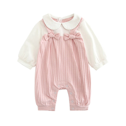 Pink Bow jumpsuit