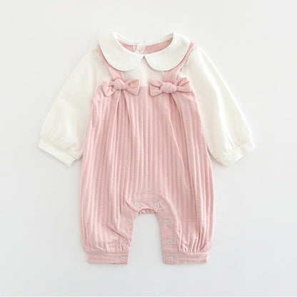 Pink Bow jumpsuit