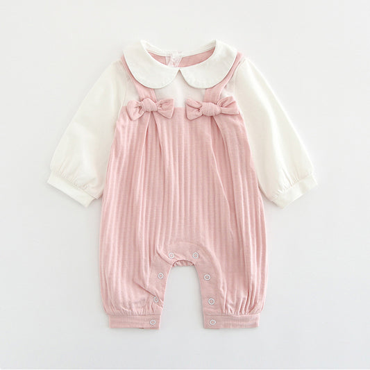 Pink Bow jumpsuit