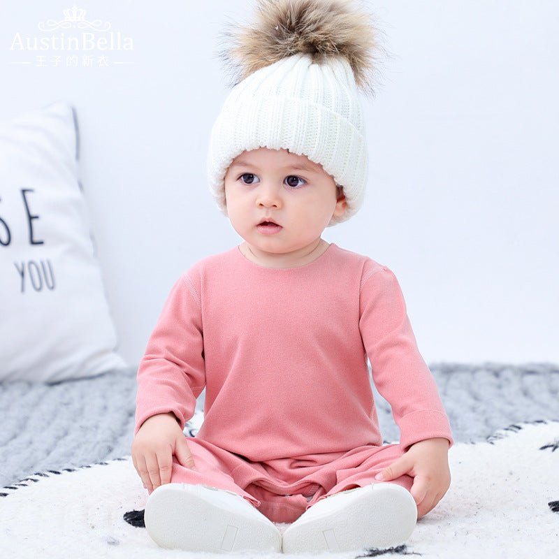 Baby Pyjamas Plain Polyester
