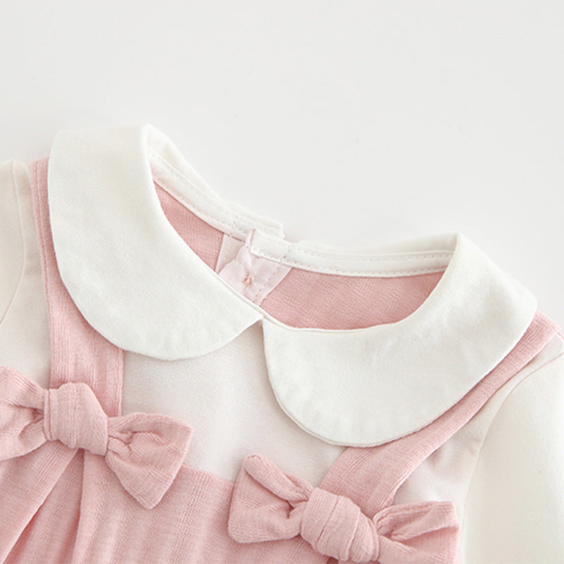 Pink Bow jumpsuit
