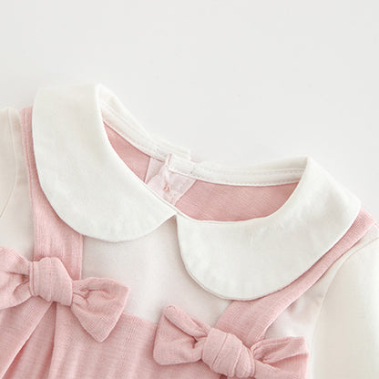 Pink Bow jumpsuit