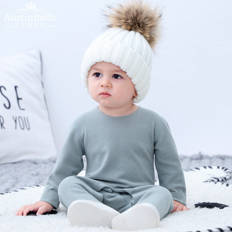 Baby Pyjamas Plain Polyester