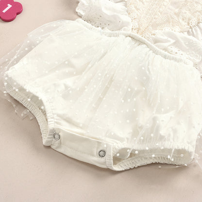 Lace baby jumpsuit Sleeve or Sleeveless
